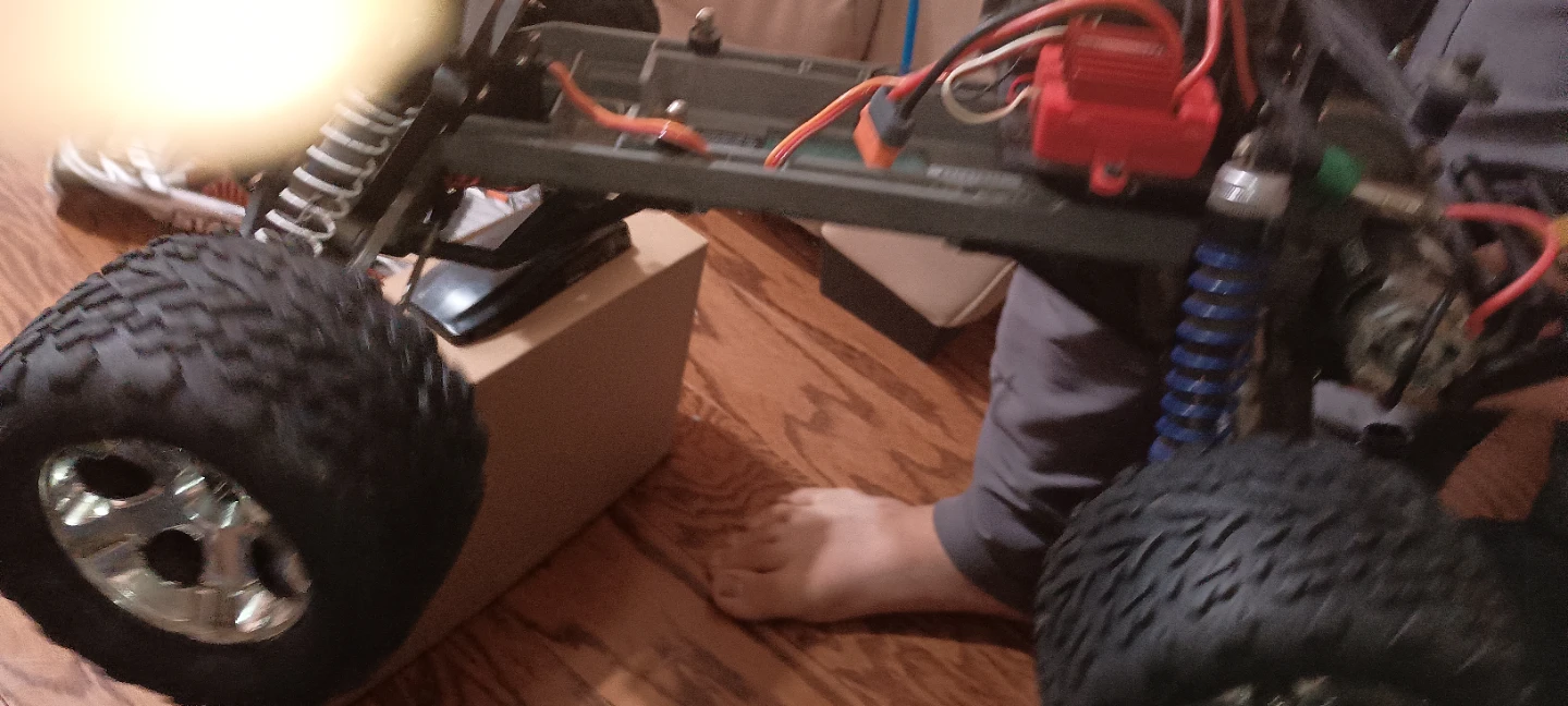 Traxxas RC Truck with Controller and Batteries