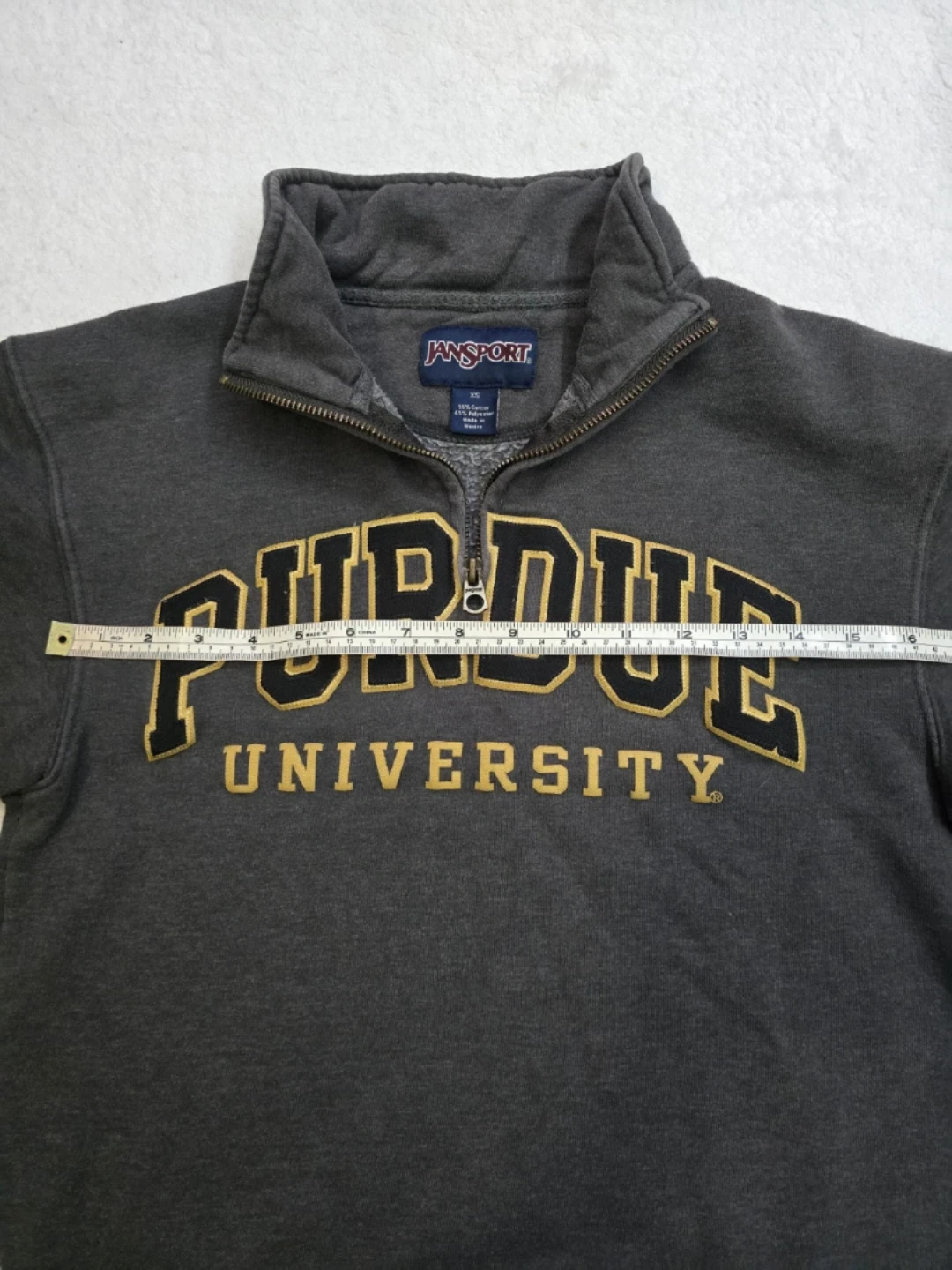 JanSport Purdue University Quarter Zip Sweatshirt - photo 5