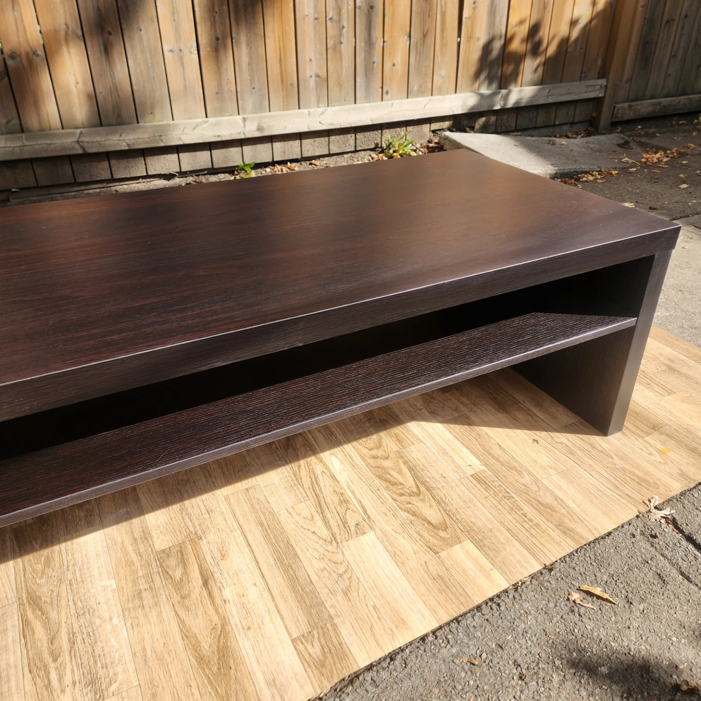 Large IKEA Coffee Table - Dark Brown
