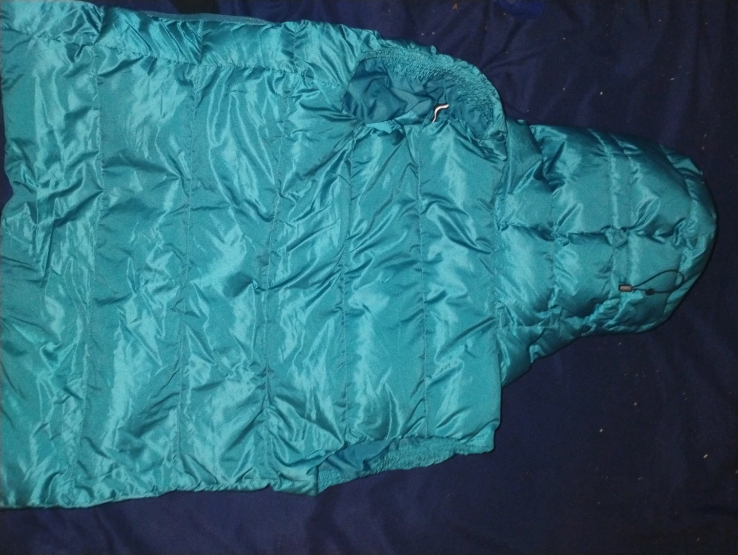 New Nike Women's Puffer Vest Teal Size XS - photo 3