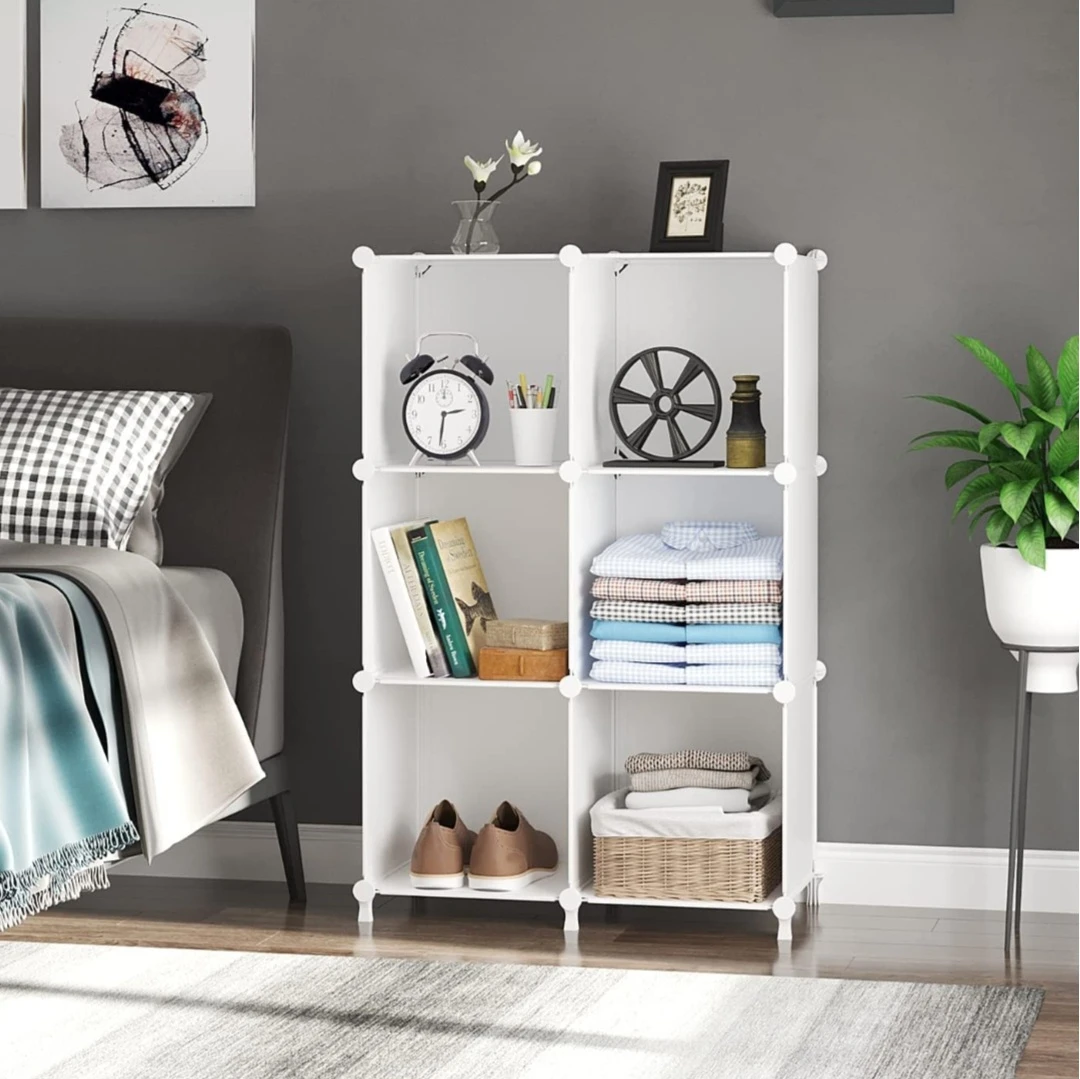 DIY White Modular Cube Storage Shelving - photo 3