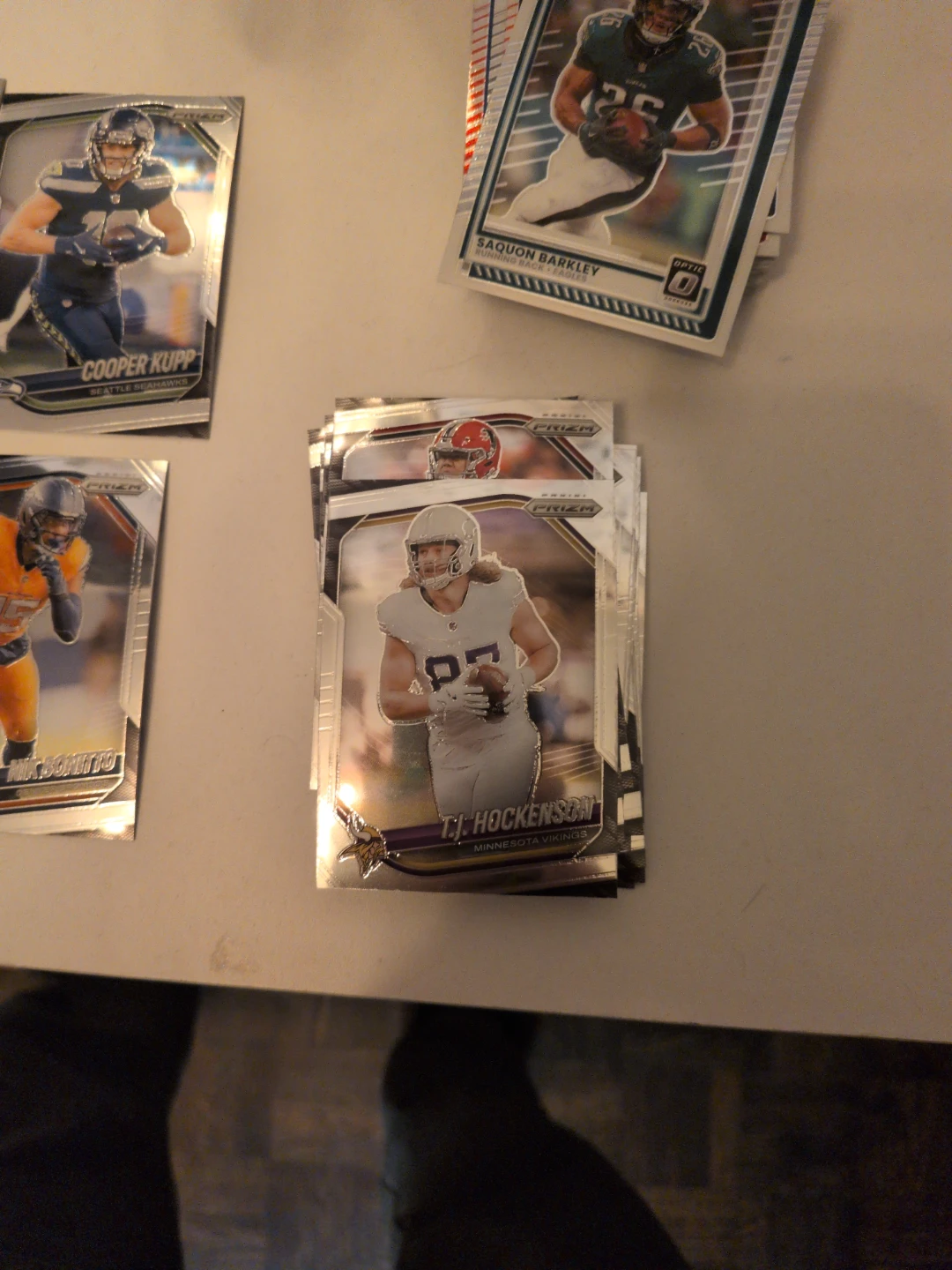Collection of Panini Prizm NFL Football Cards - photo 2