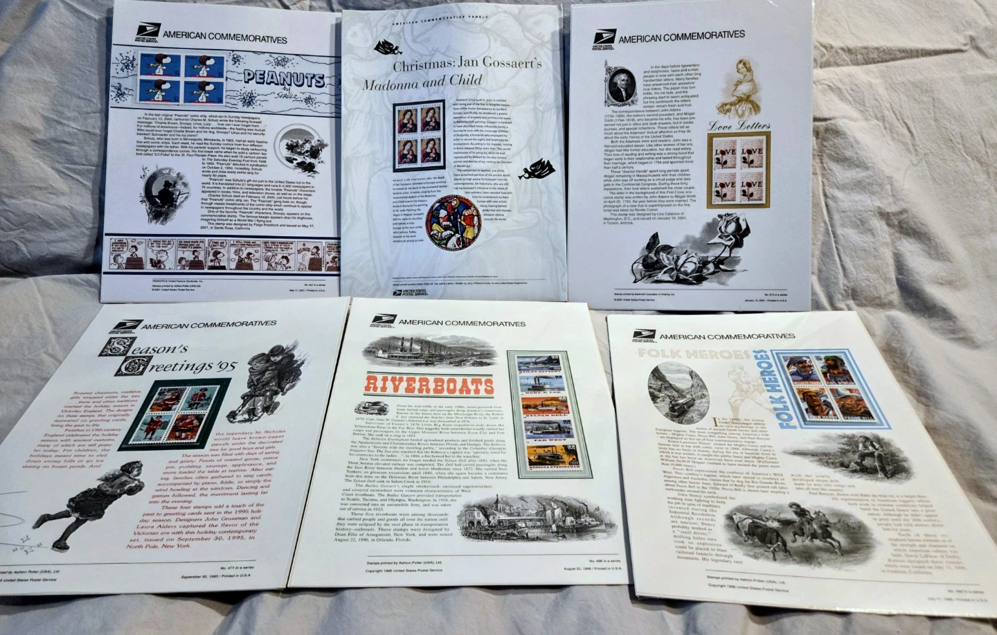 USPS American Commemorative Panels - photo 4