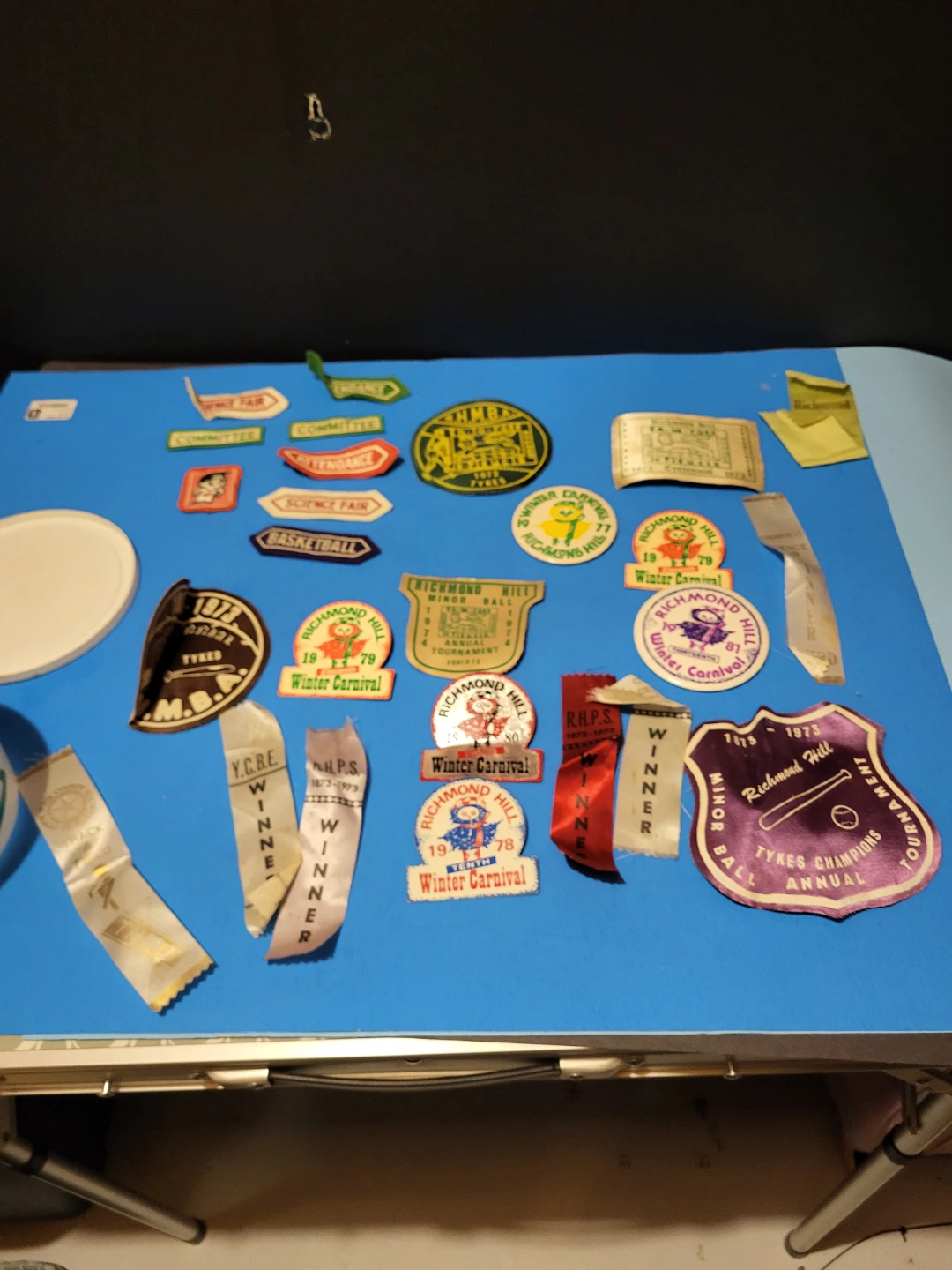 Vintage Richmond Hill Cloth Patches and Ribbons Collection