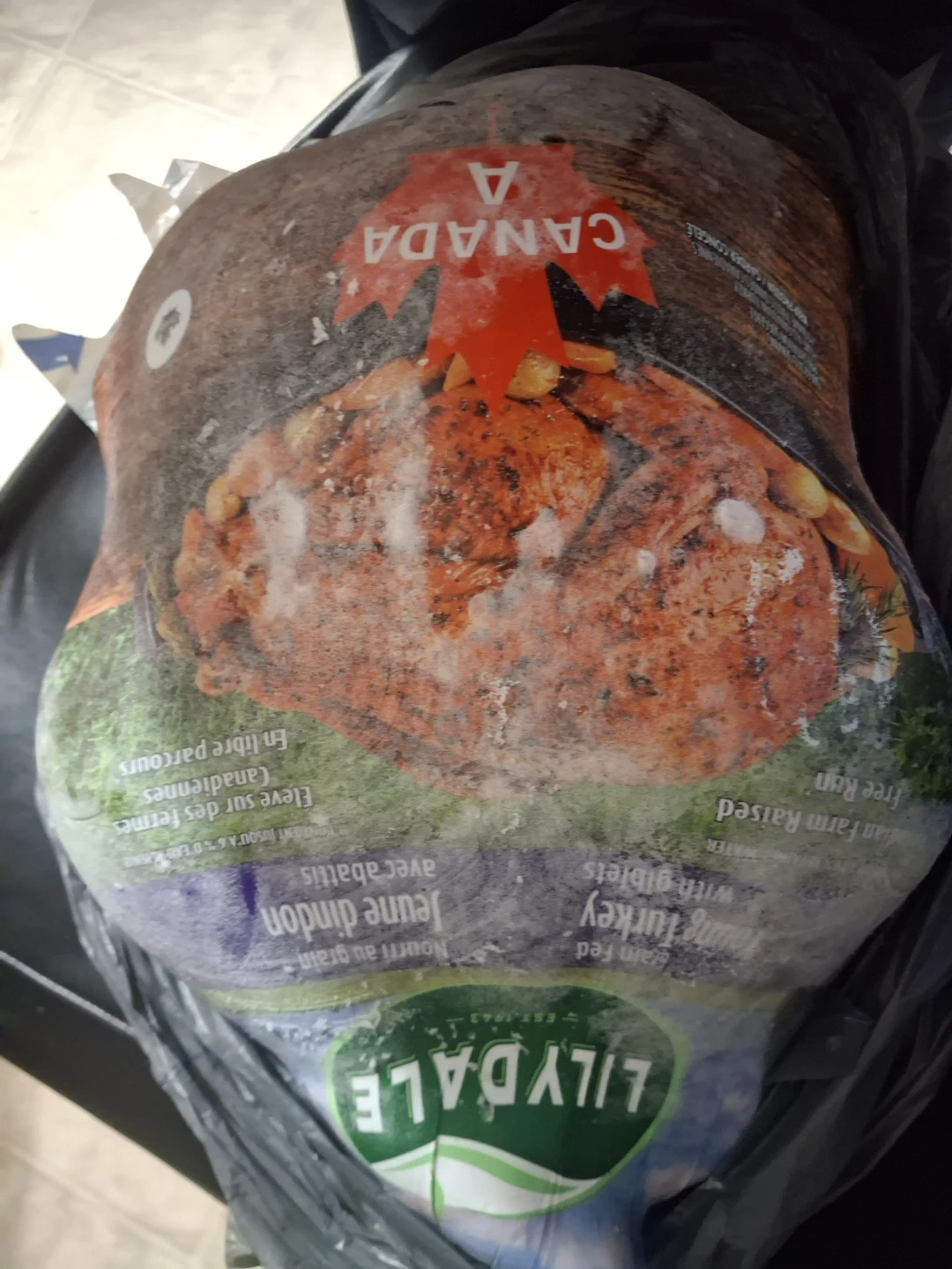 Frozen Turkey:  larger sizes