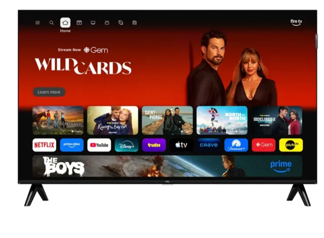 43" TCL Fire TV Smart Television