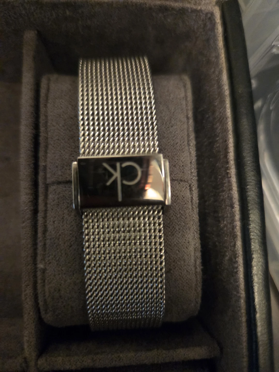 Calvin Klein Stainless Steel Mesh Watch - photo 2