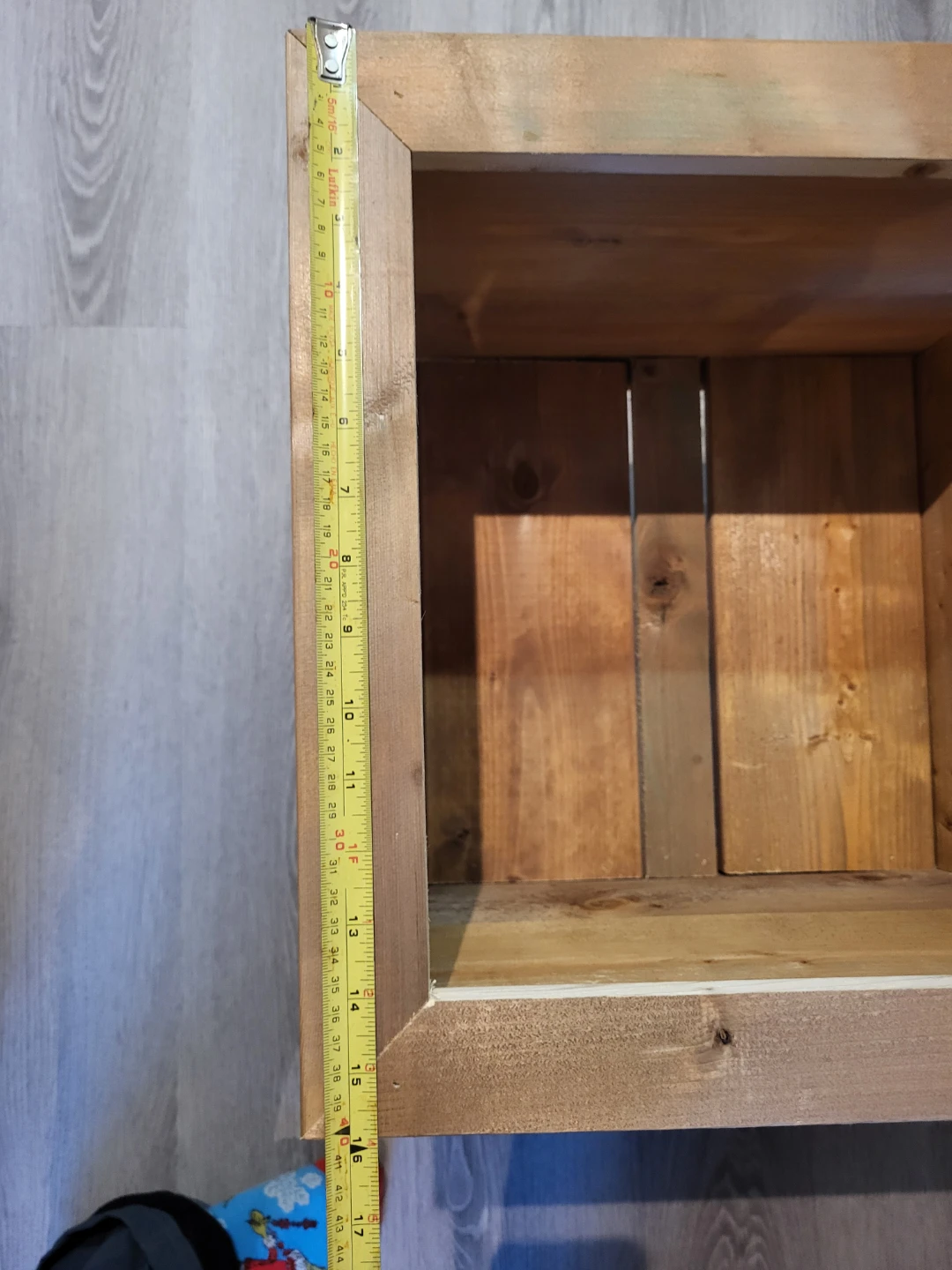 16" Square Wooden Plant Box - photo 3