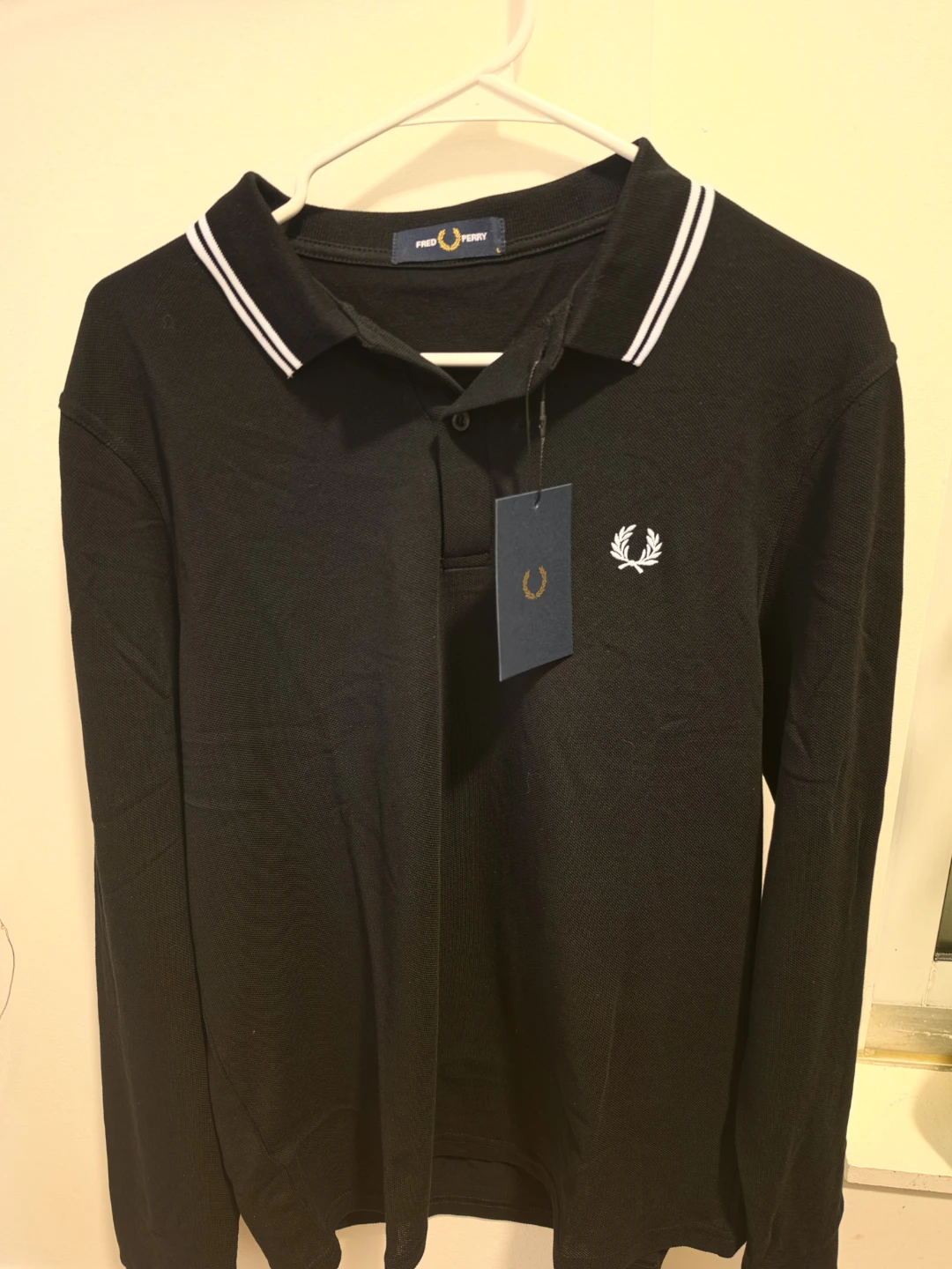 Fred Perry Long Sleeve Polo Shirt