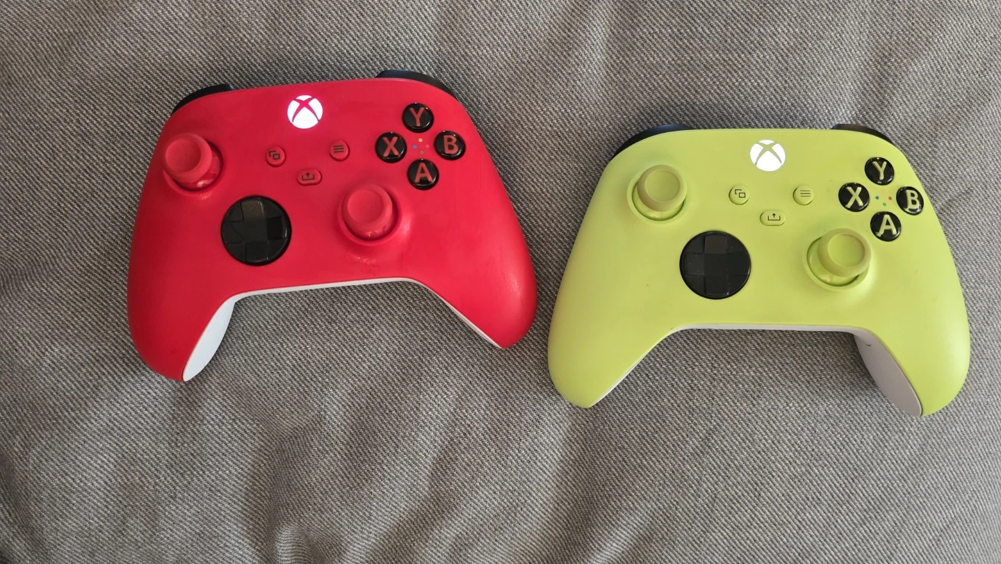 Two Xbox Wireless Controllers