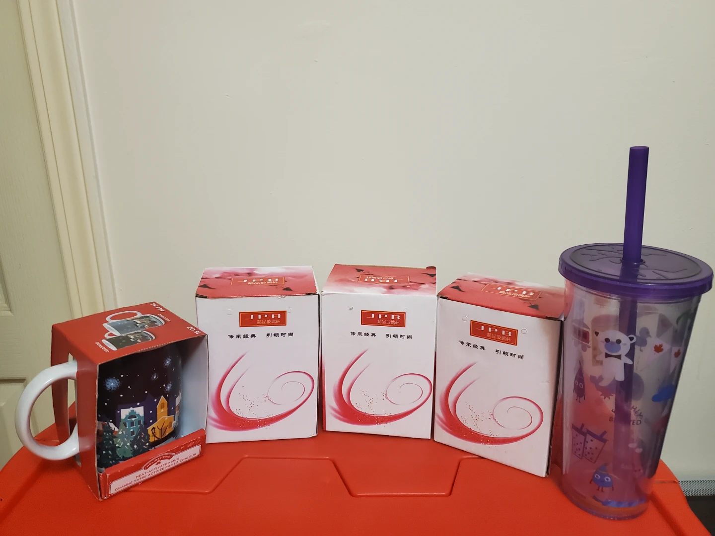 Assorted Mugs and Travel Tumbler Set