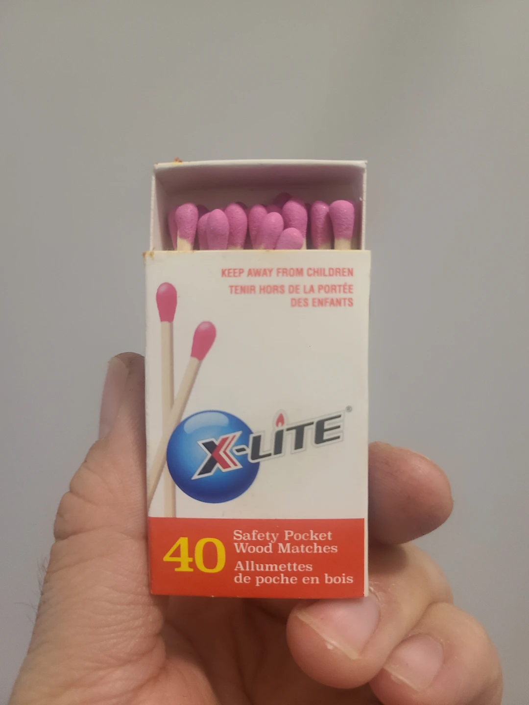 X-Lite Safety Pocket Wood Matches #free