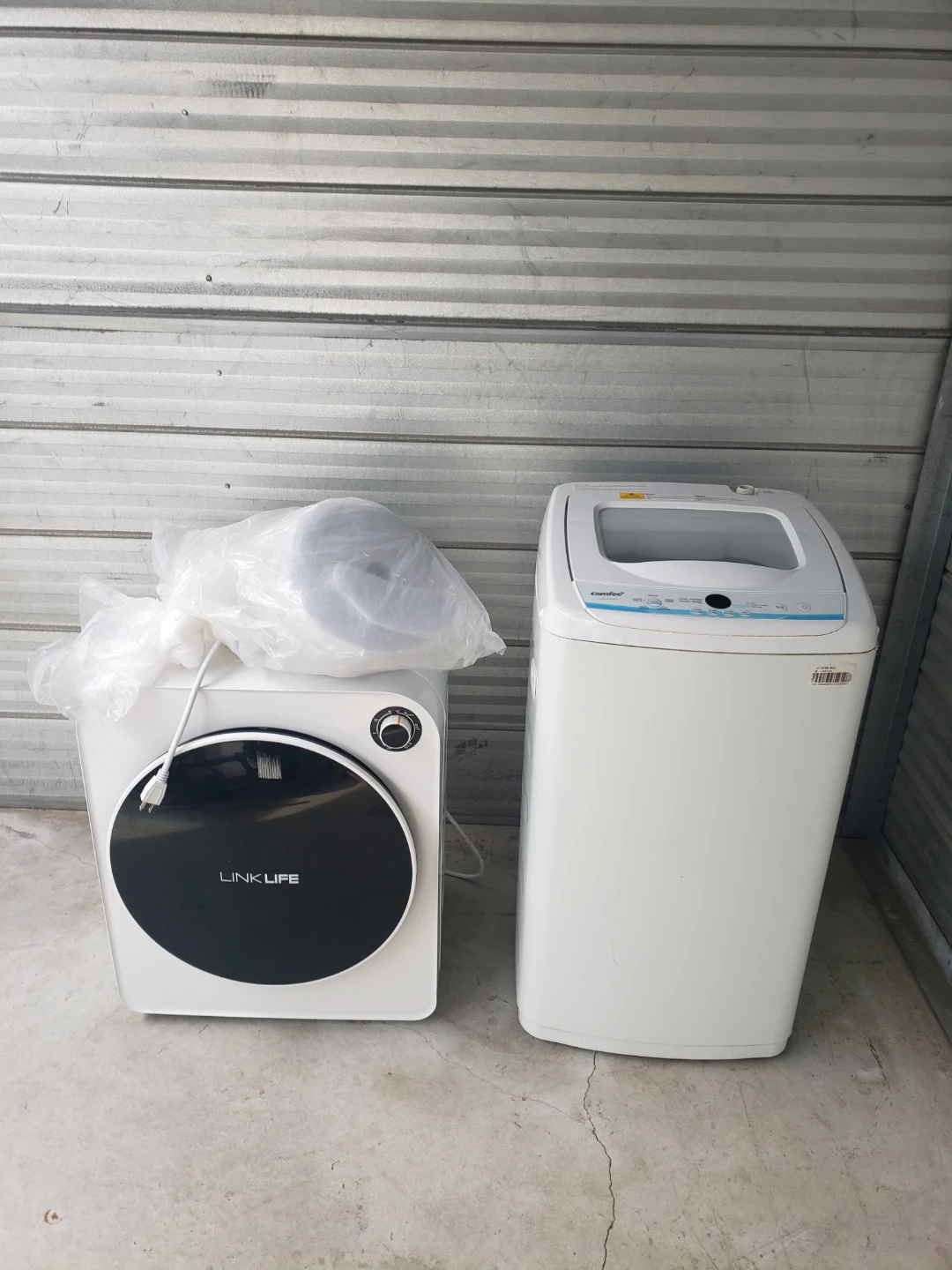 LinkLife Dryer and Comfee Portable Washer Set