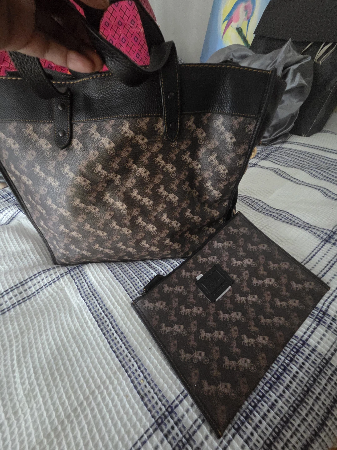 Coach 40inch Carryall Tote Bag