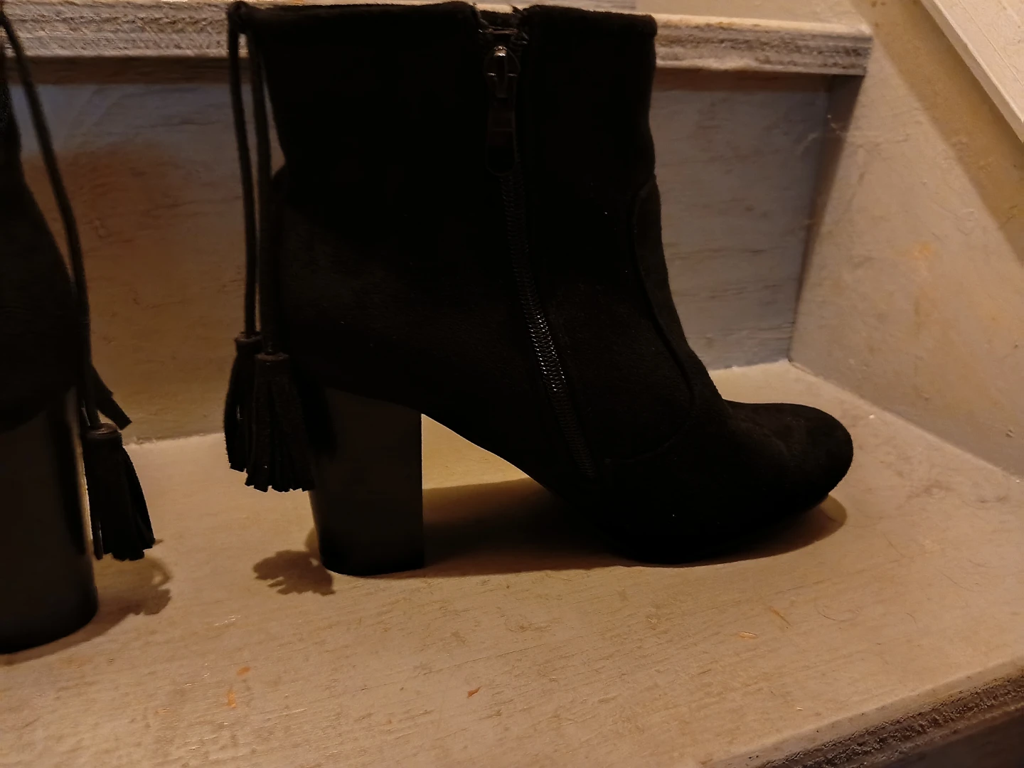 New suede half boots - photo 4