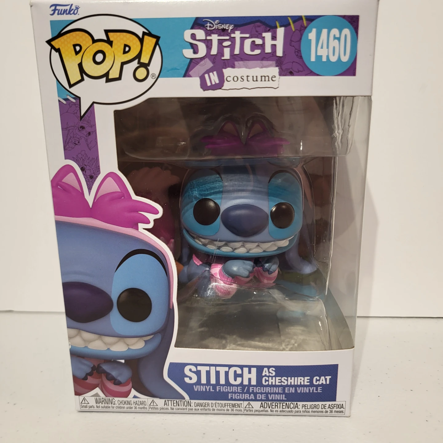 Funko Pop Stitch as Cheshire Cat and Jada Metalfigs - photo 3