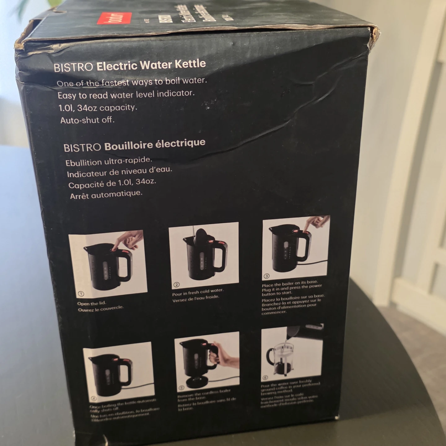 Bodum Bistro Electric Water Kettle 1.0L - photo 4