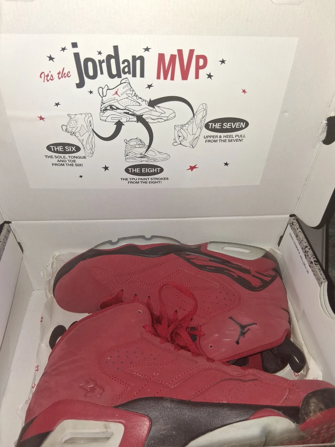 Nike Jordan MVP Basketball Shoes Red