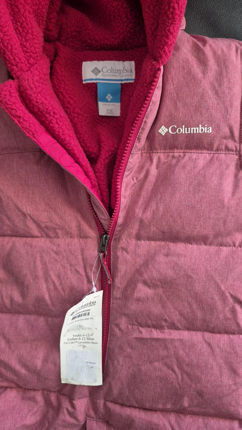 Columbia Pike Lake Convertible Onesie 6-12 Months