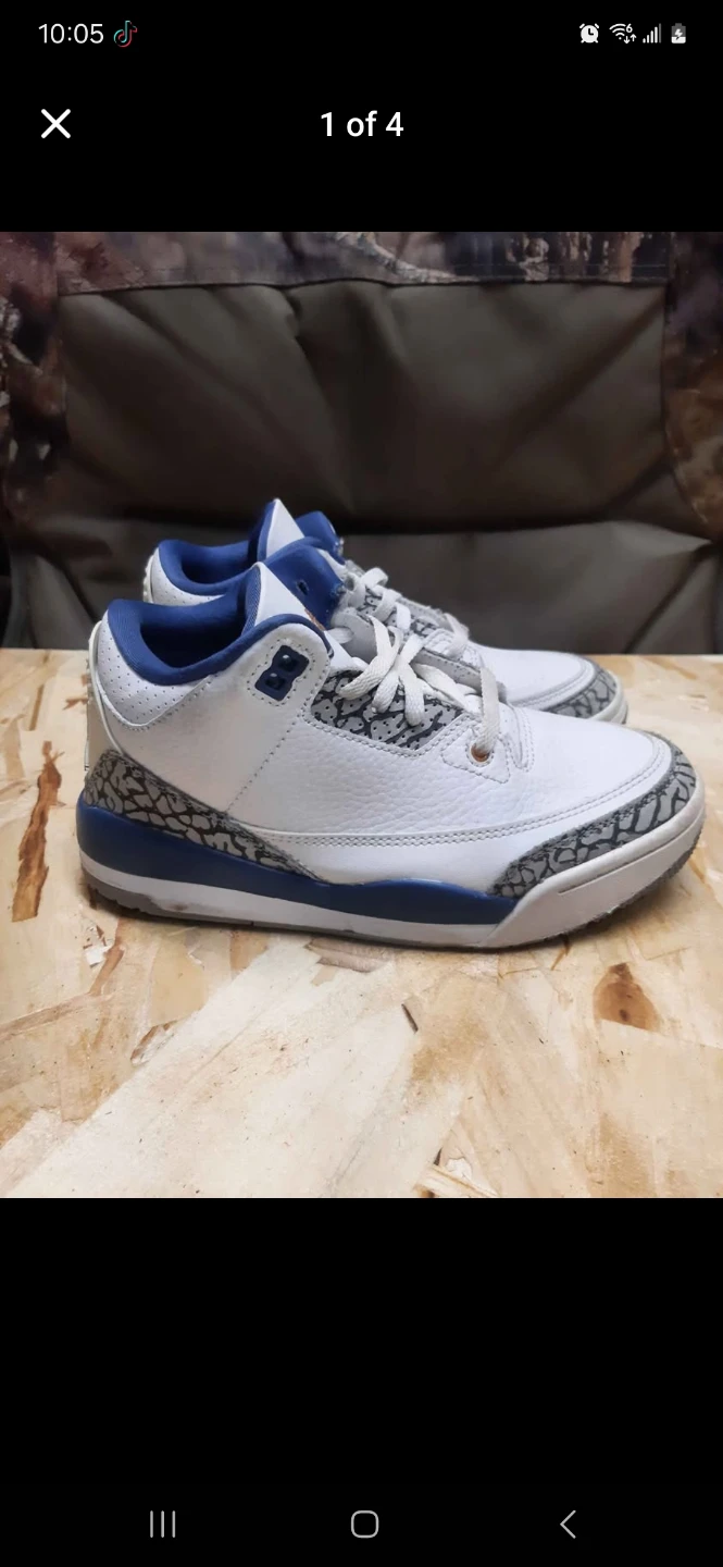 Jordan 3 True Blue Kids - photo 2