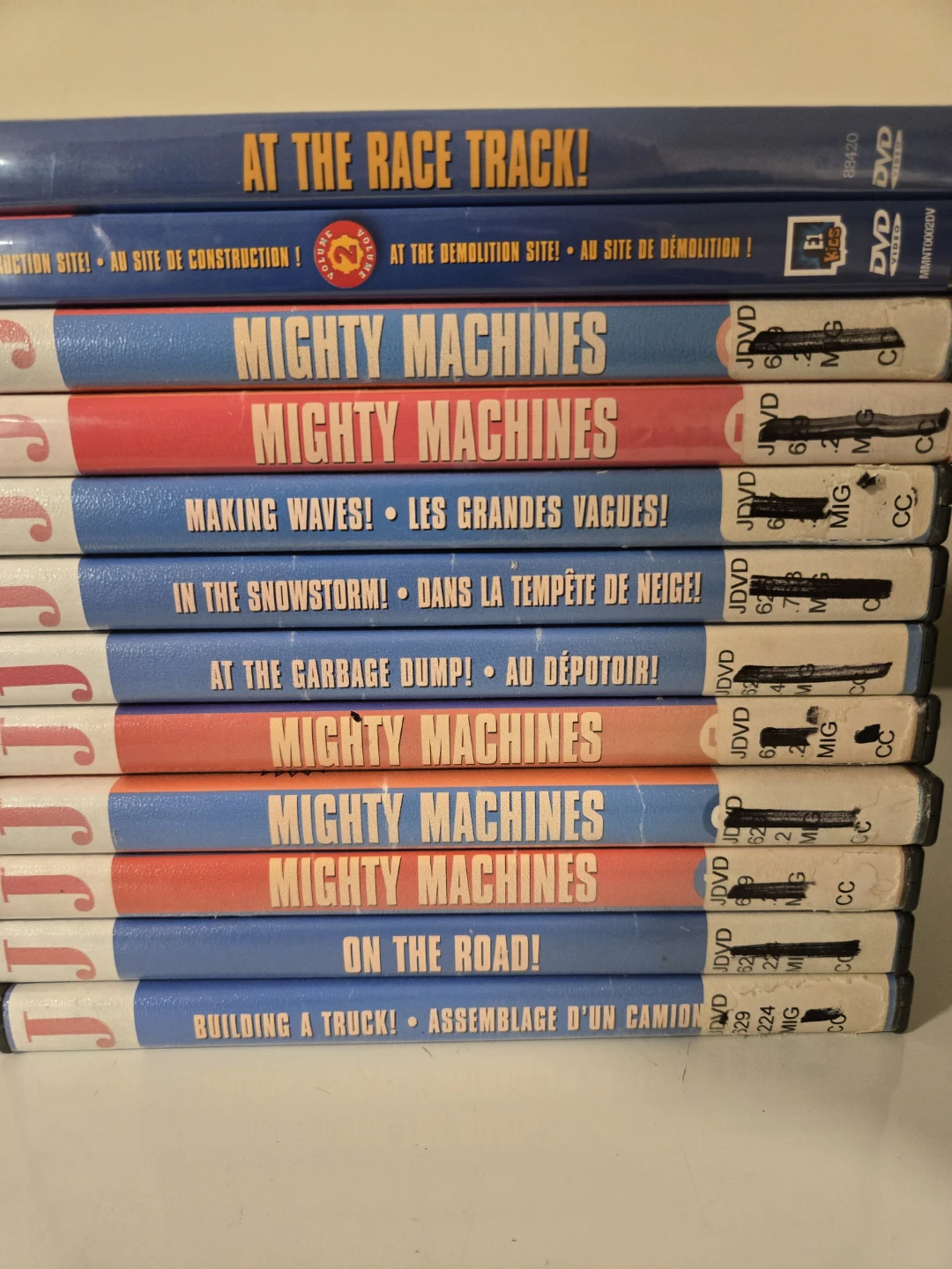 Mighty Machines DVD Collection - 10 Volumes