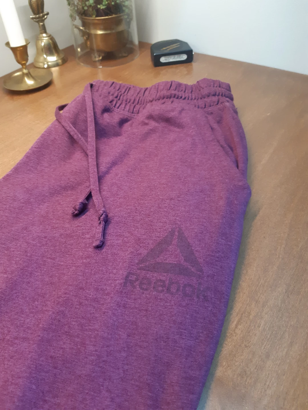 Maroon Reebok Jogger sweatpants - photo 2