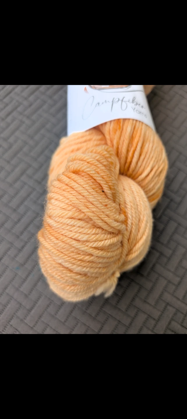 Campfiber Yarns Orange Hand-Dyed Yarn - photo 4