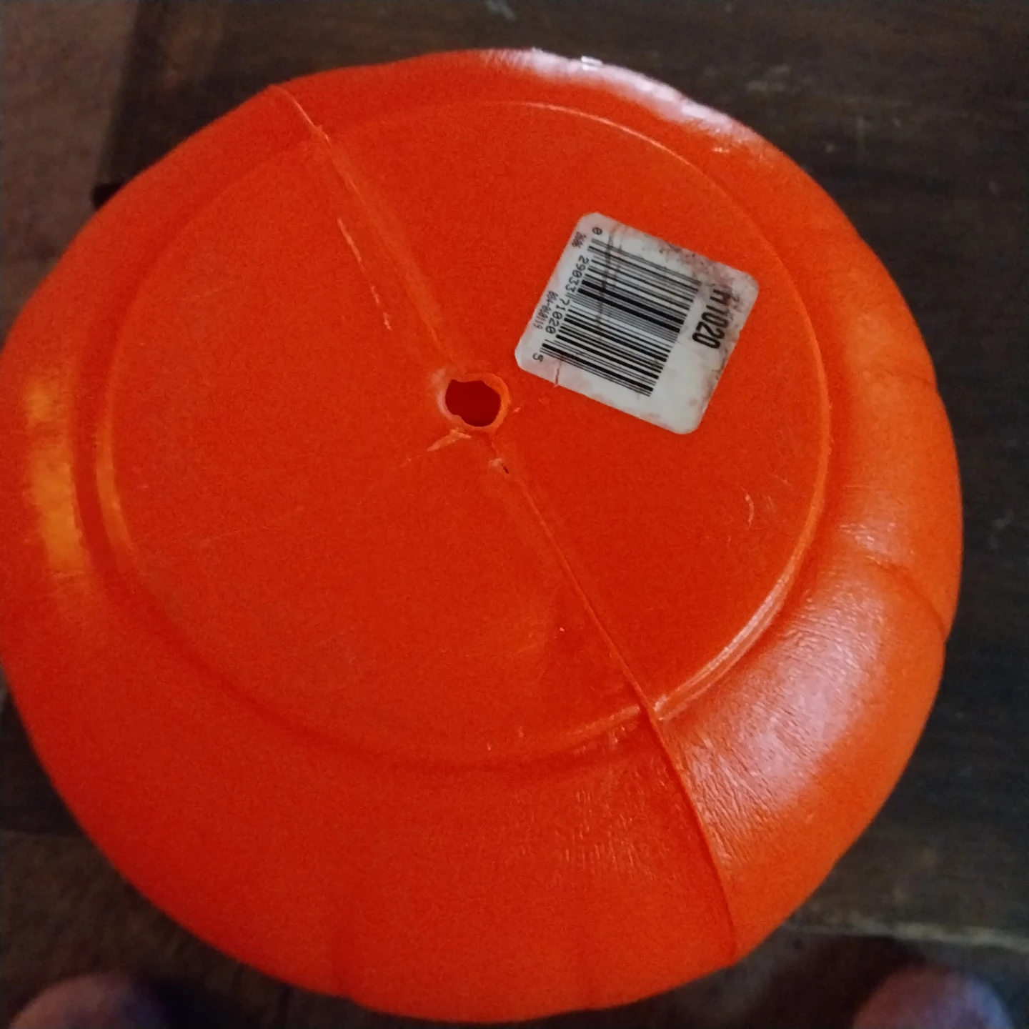 Orange Plastic Jack-O'-Lantern Trick-or-Treat Bucket - photo 2
