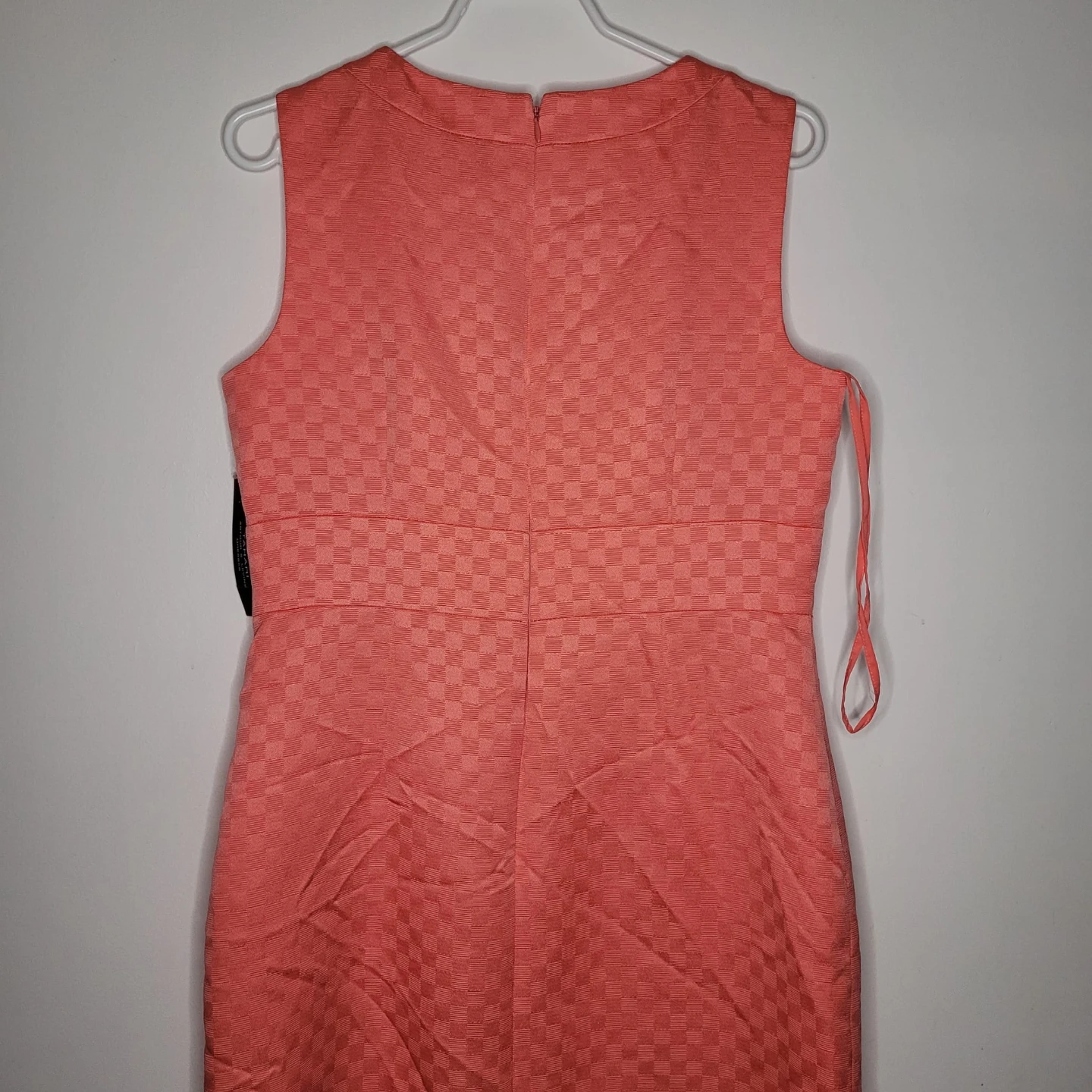 Tahari Arthur S. Levine coral dress size 10 - photo 5