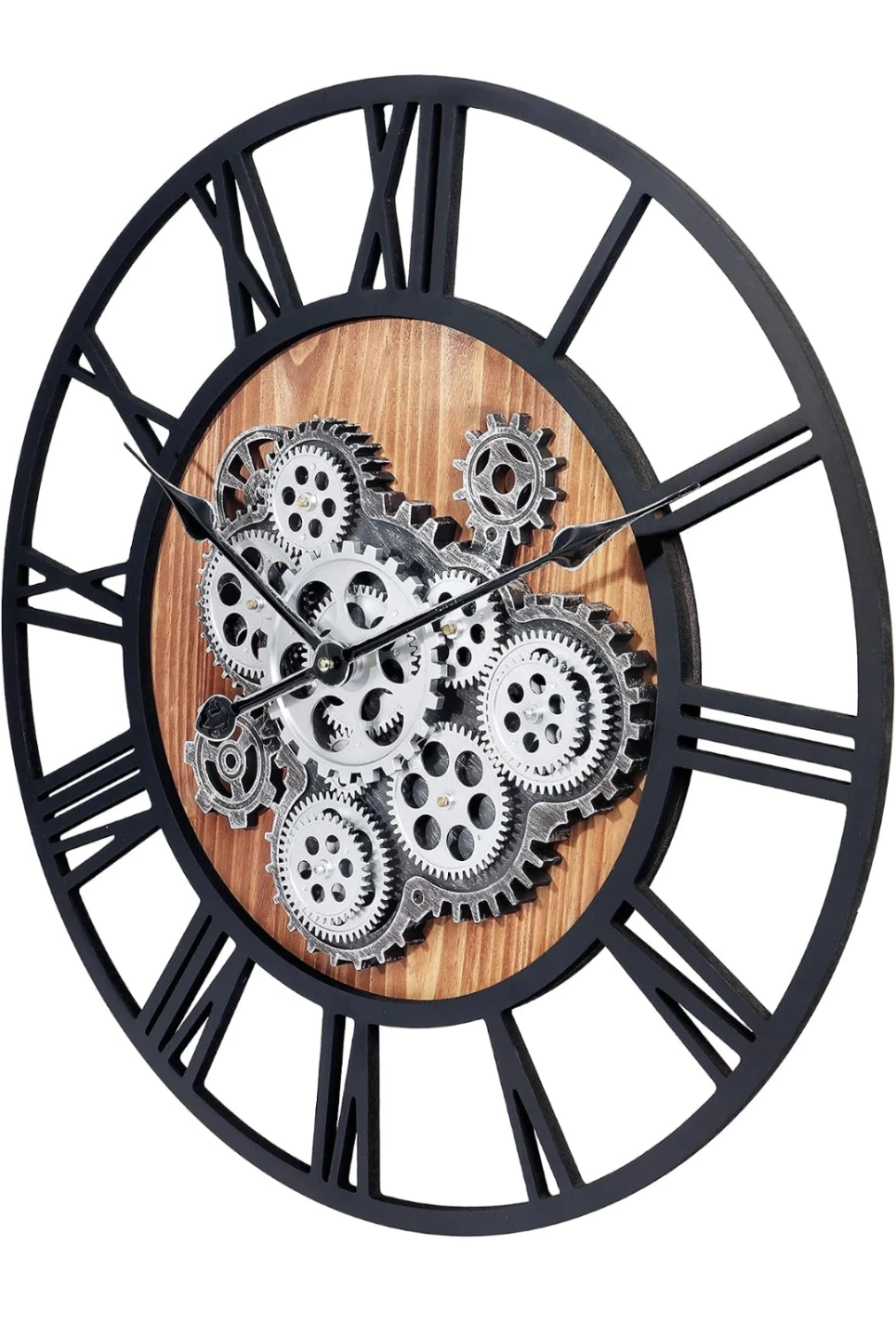 Industrial Style Decorative Wall Clock - photo 4