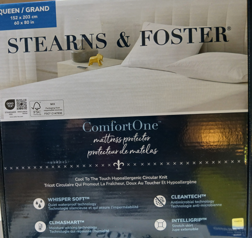 Stearns & Foster ComfortOne Queen Mattress Protector