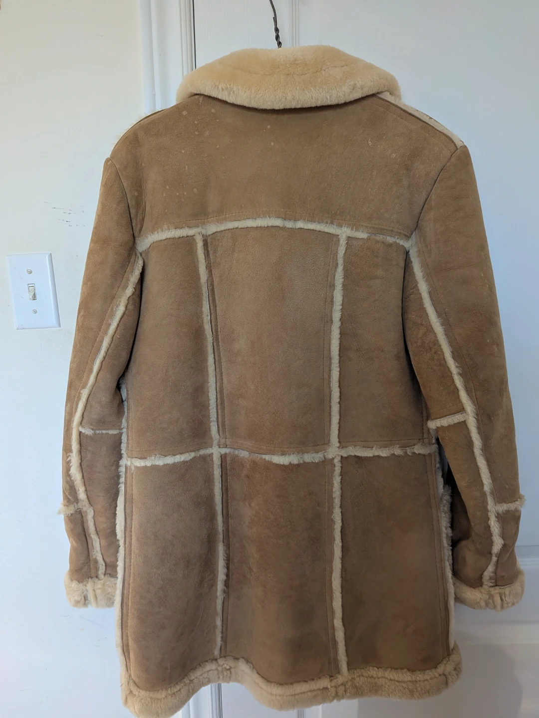 Cosa Nova Vintage Suede Sheepskin Coat - photo 4