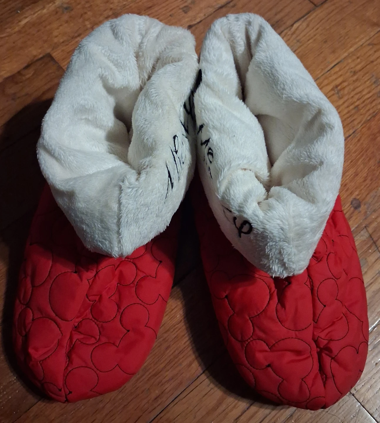Mickey Mouse Bootie Slippers