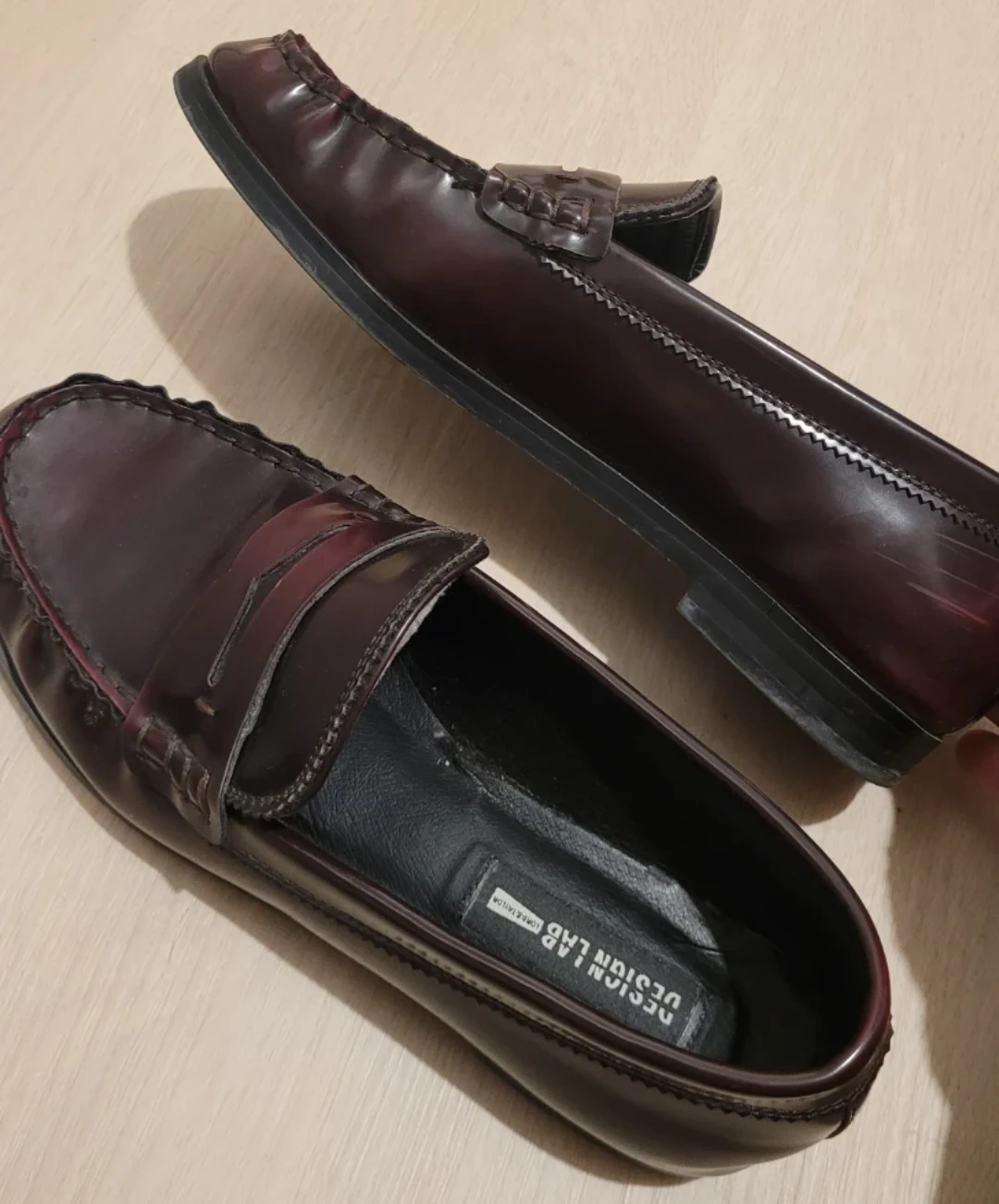 Lord & Taylor Design Lab Burgundy Loafers - photo 2
