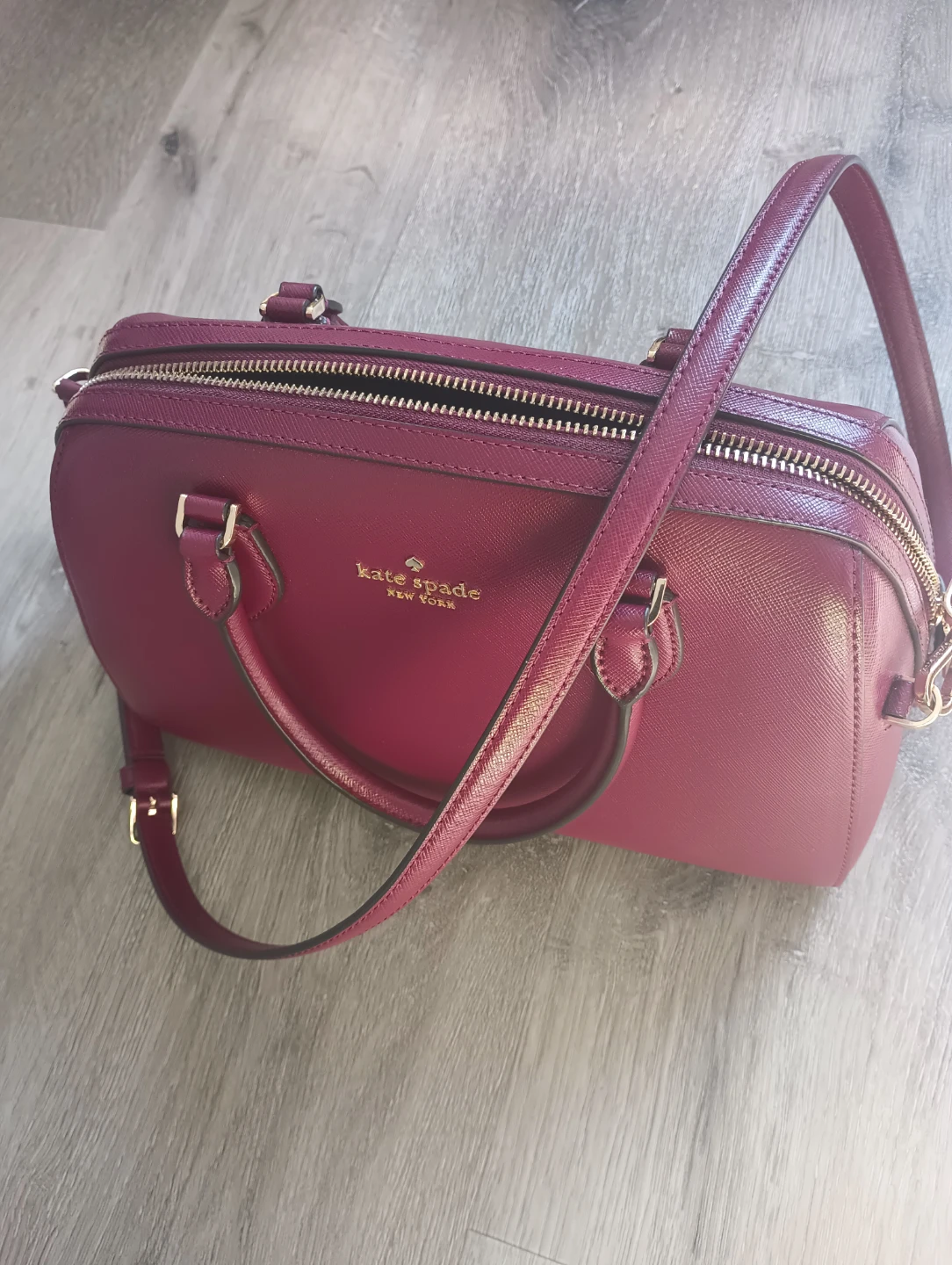 Kate Spade New York Burgundy Satchel - photo 4