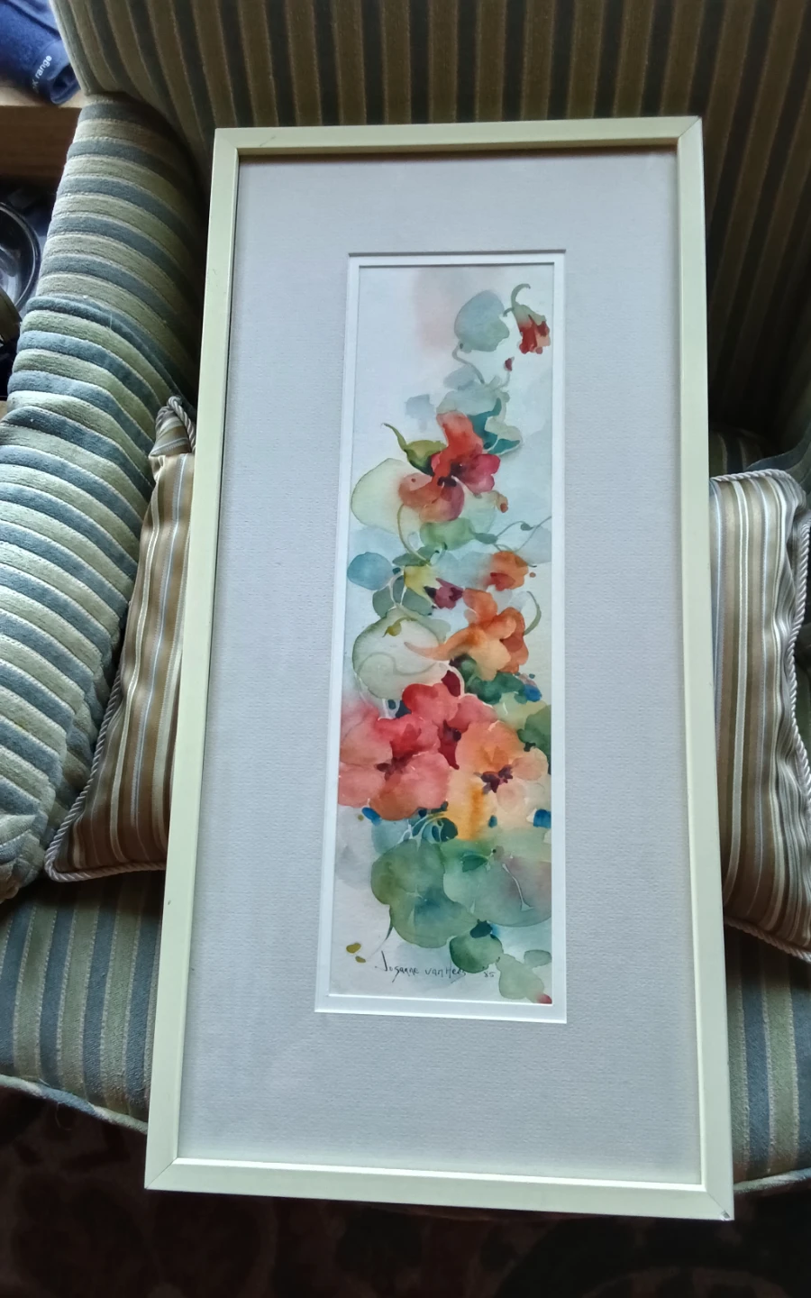 Josanne van Hees 1985 Original Watercolor