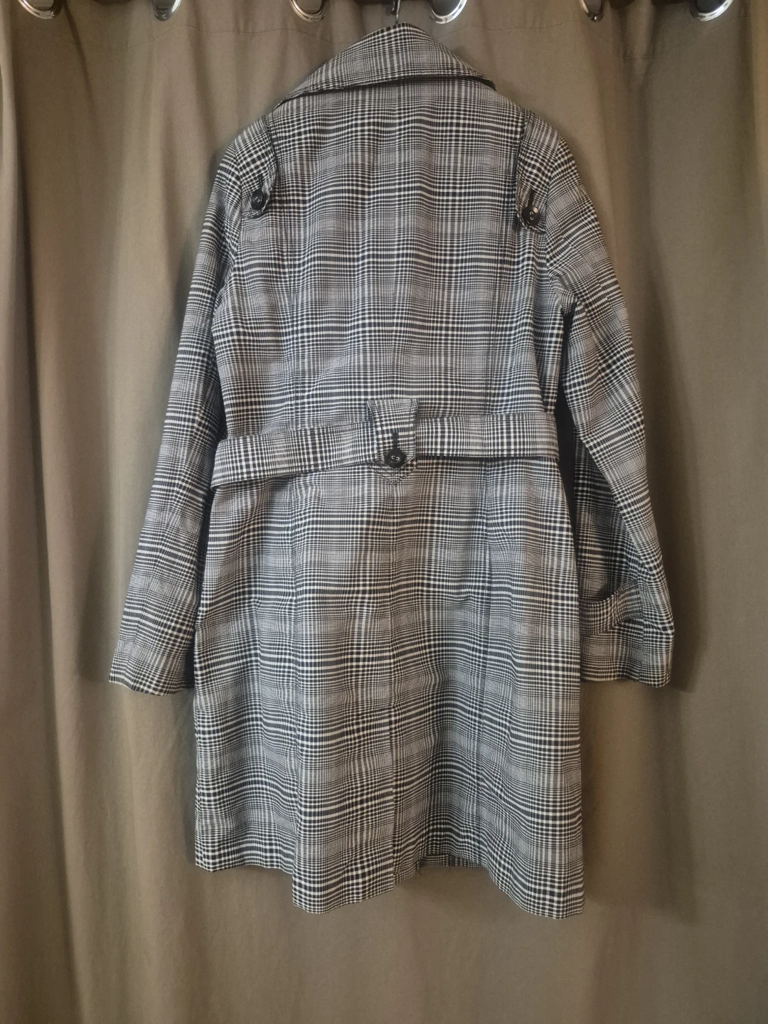 Ricki's Plaid Trench Coat - photo 3