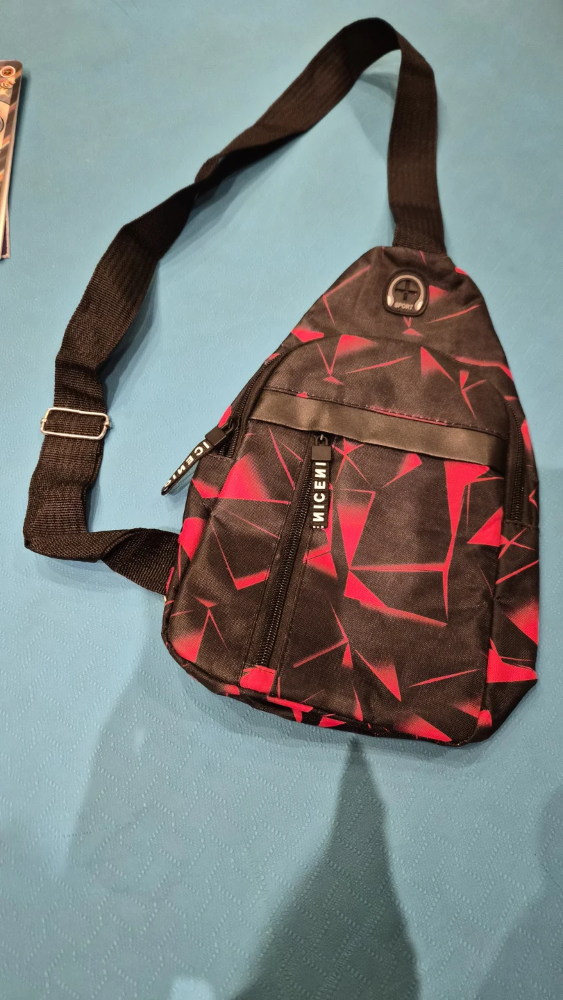 NICEMI Geometric Sport Sling Bag