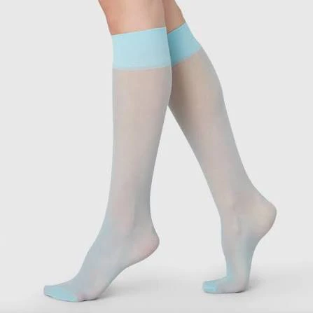 Light Blue Knee-High Socks - photo 2