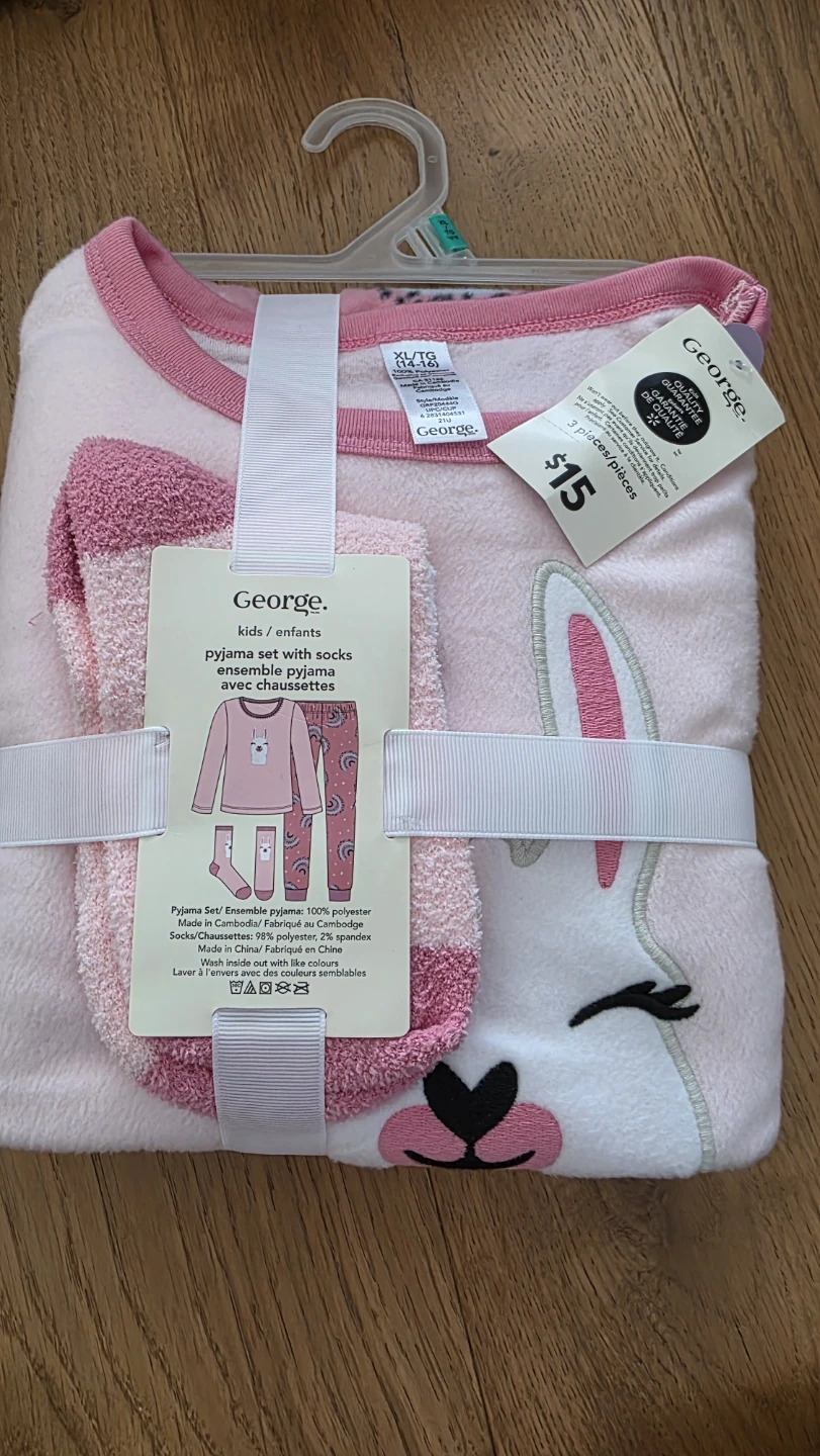 George Kids Pyjama Set with Socks