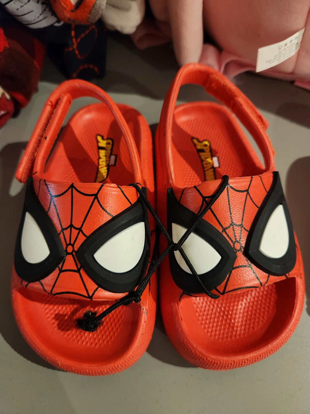 Marvel Spider-Man Kids Sandals Size 7