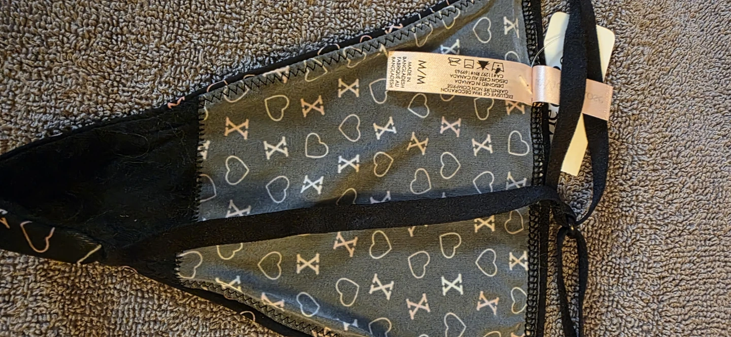 Victoria's Secret heart pattern thong size M - photo 5