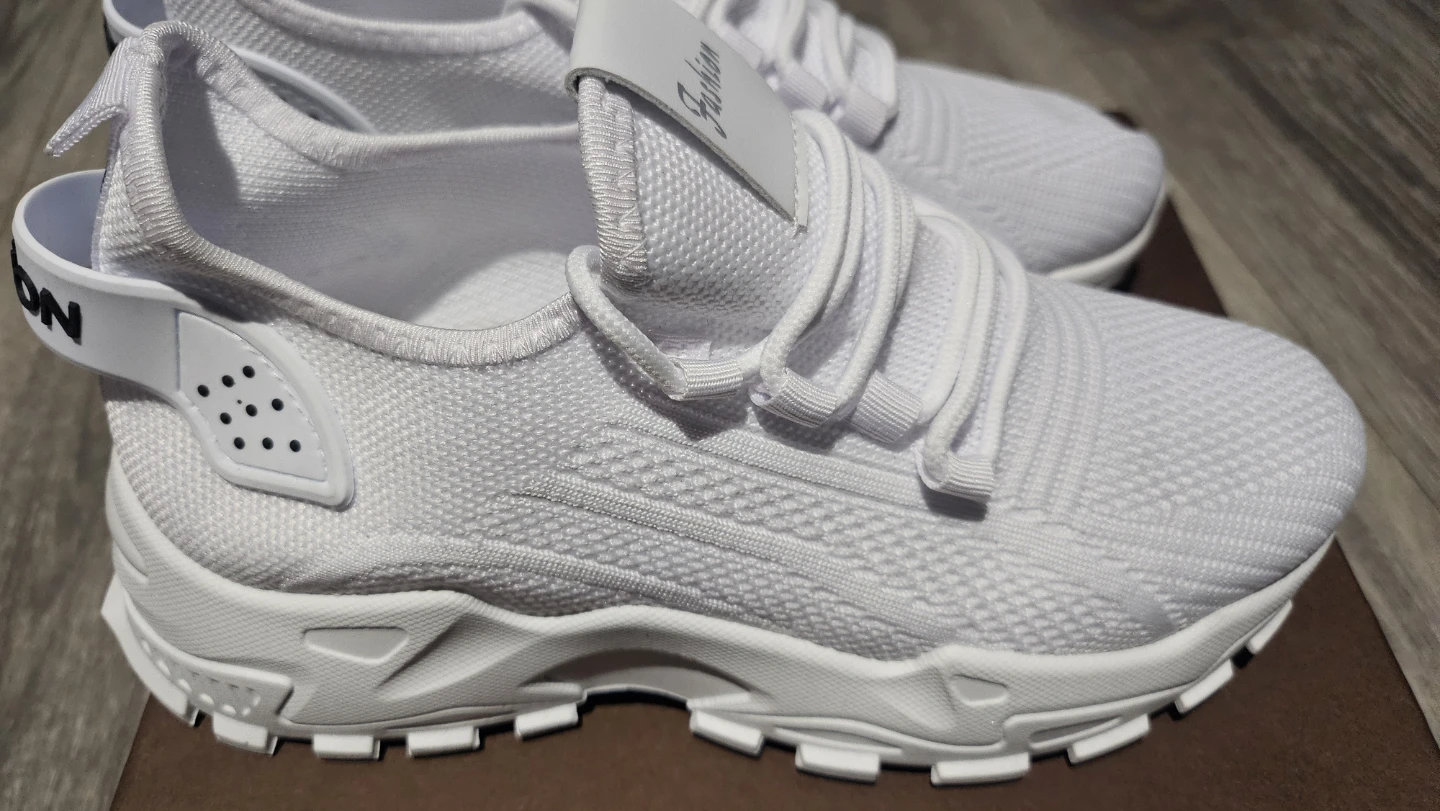 White Fashion Sneakers - photo 3
