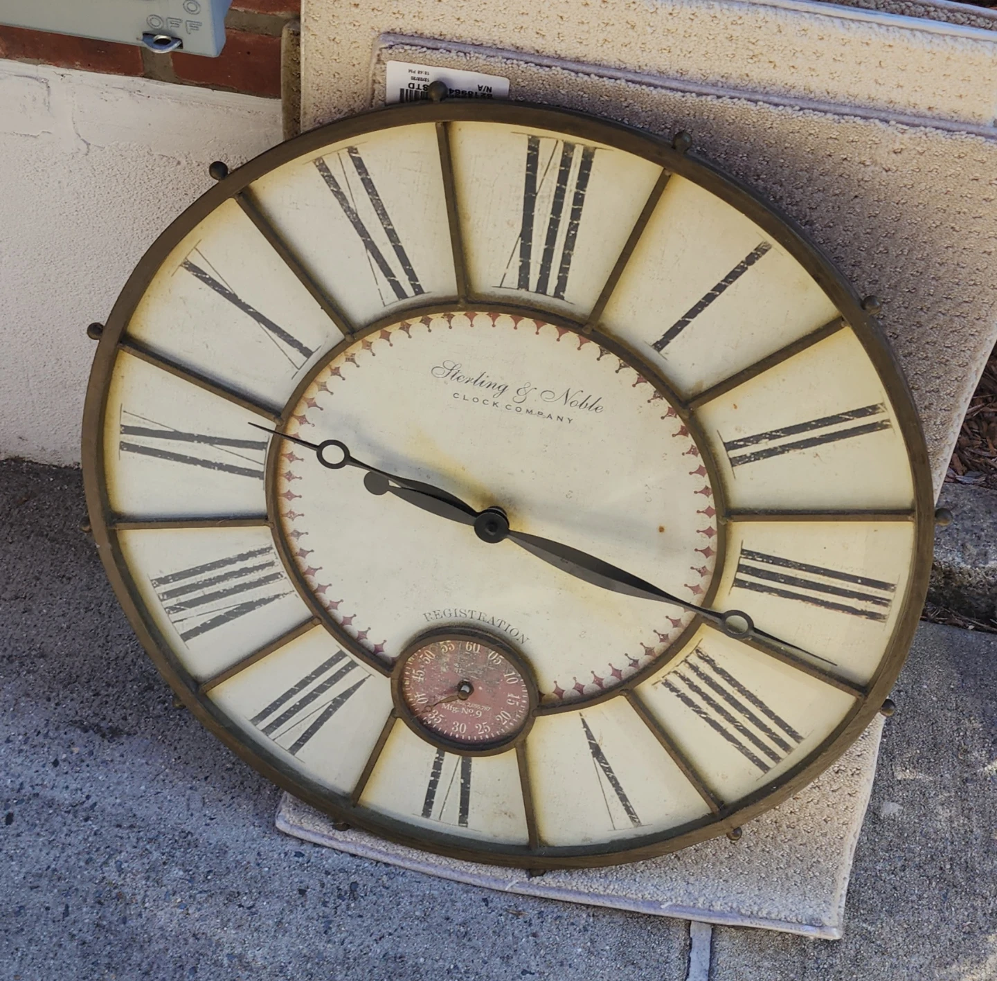 Sterling & Noble Wall Clock