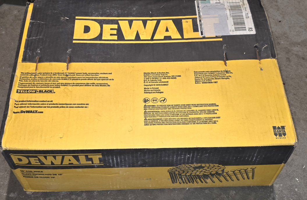 DeWalt 2" x .099" 15 Degree Coil Nails - 7200 Count - photo 2
