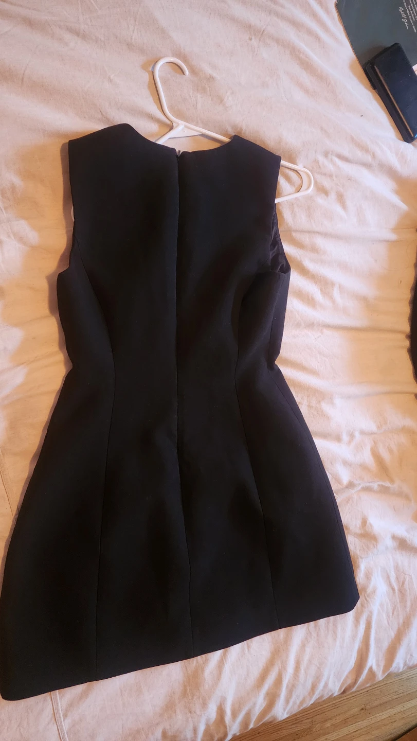 Babaton Black Sleeveless Dress - photo 2