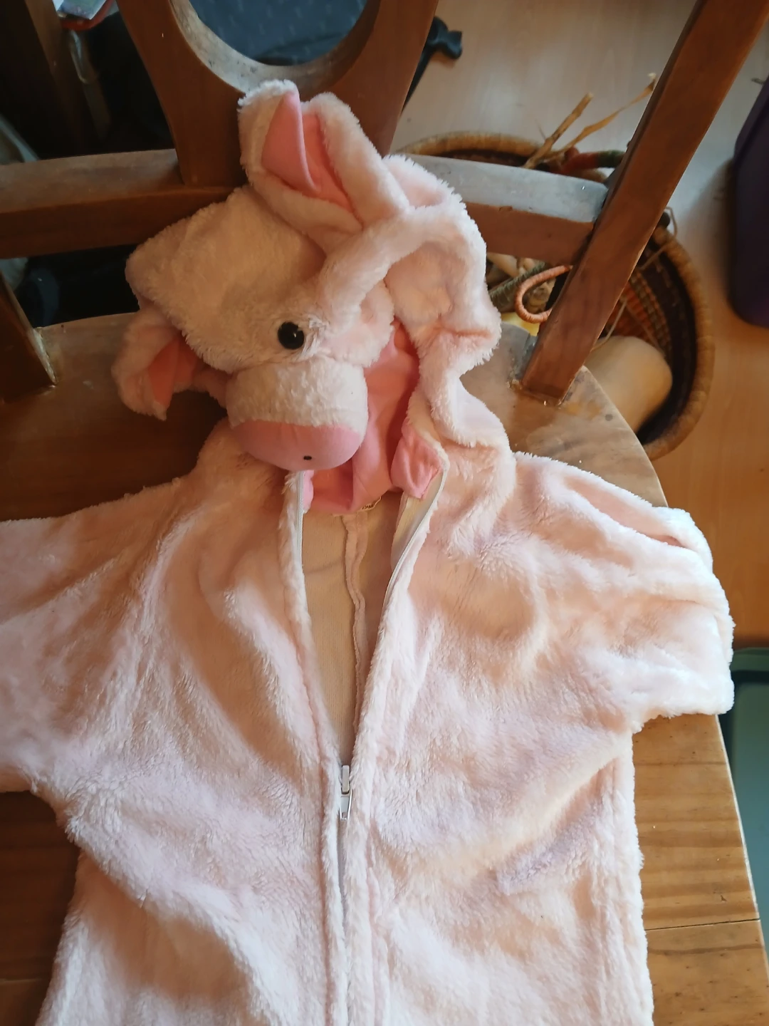 Pink Pig Onesie Costume - photo 2