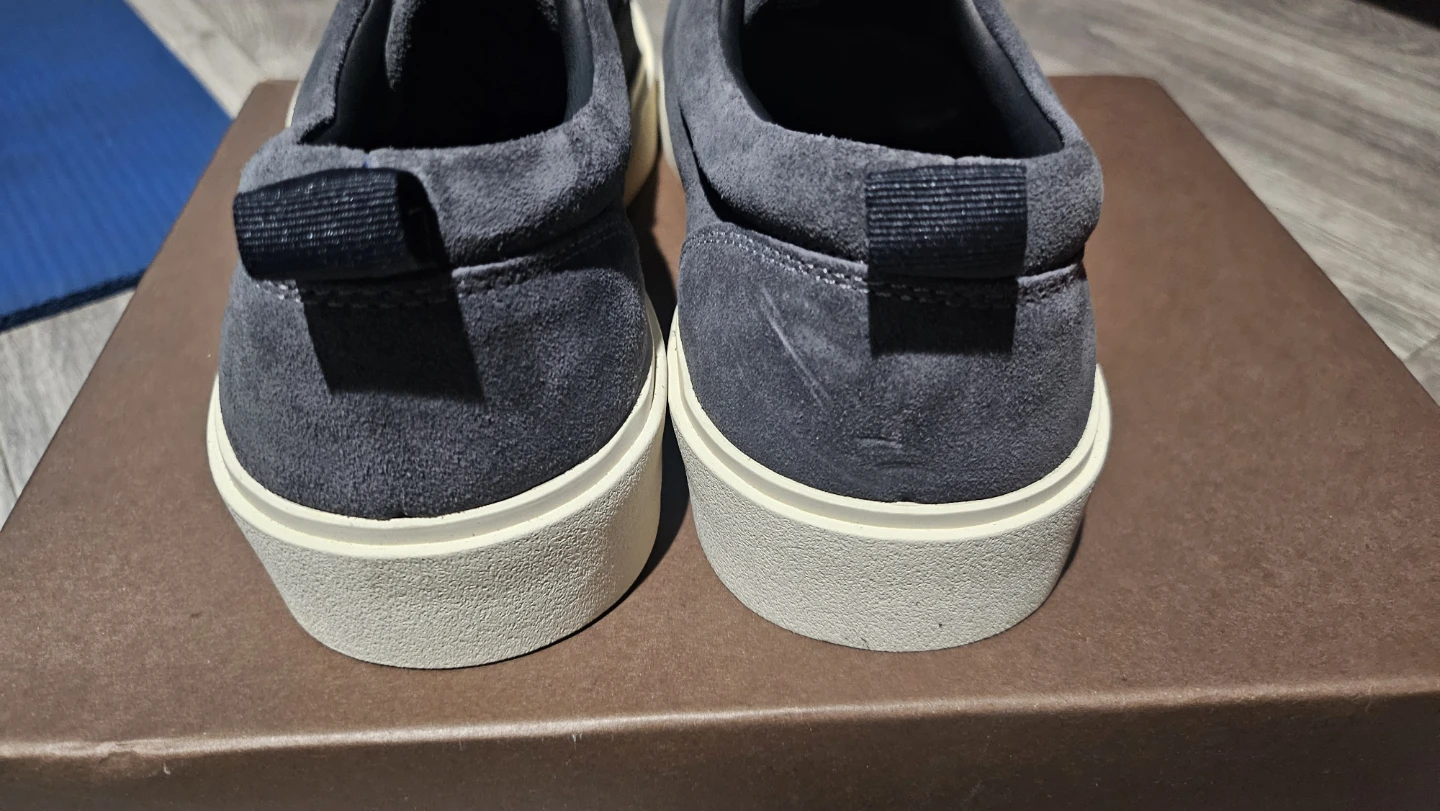 Gray Suede Sneakers - photo 5
