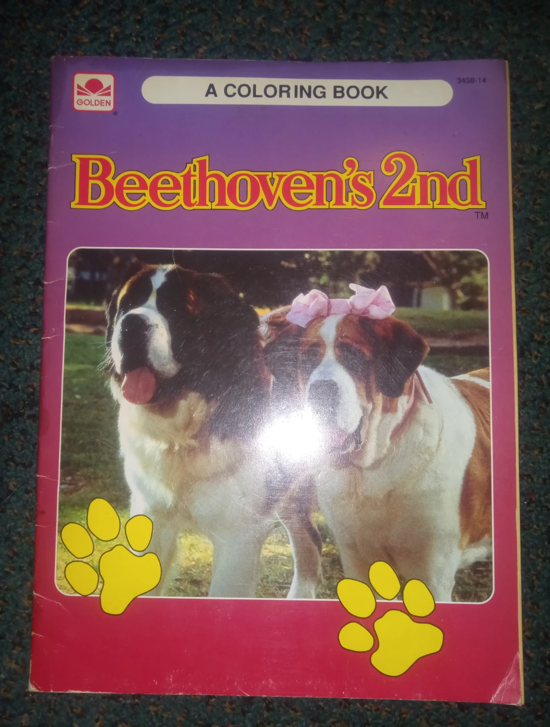 Beethoven's 2nd Golden Uncolored Complete Coloring Book