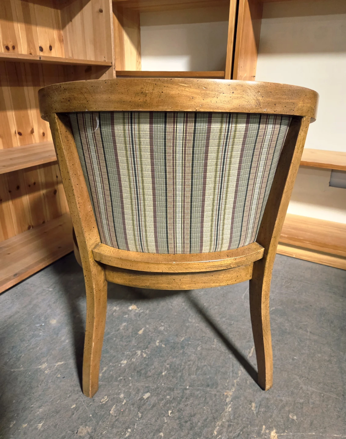 Vintage Cane Panelled Barrel Chair(s) - photo 5